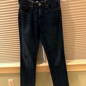 Rag & Bone Dre Low-Rise Dark Wash Boyfriend Jeans Size 27